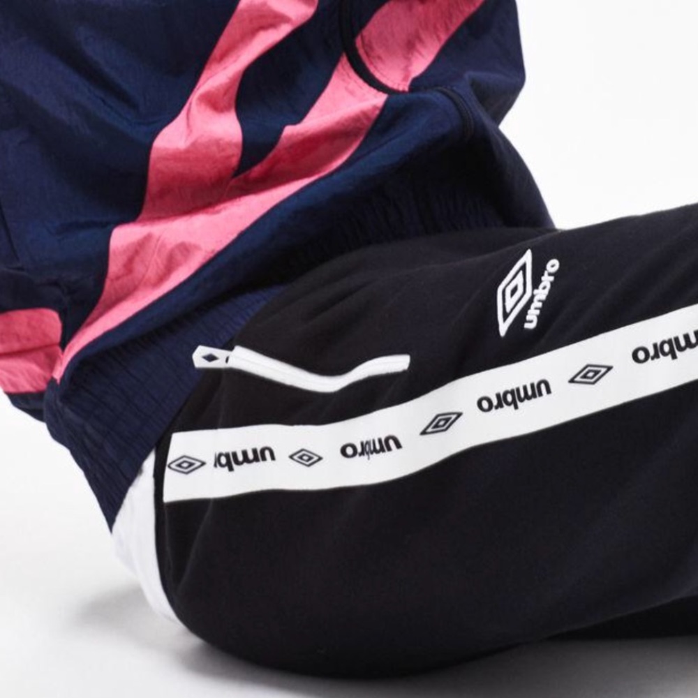 Vintage Umbro Heavy Elite Side Stripe Track Pants